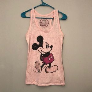 MICKEY MOUSE Pink Tank Top